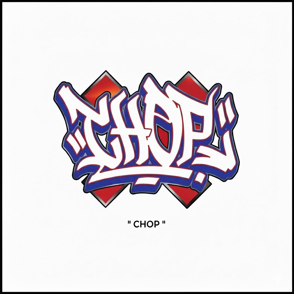 Chop Sticker